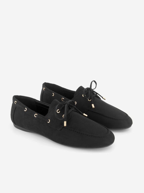 Mocassins com Cordões - Kiabi