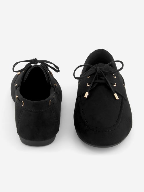 Mocassins com Cordões - Kiabi