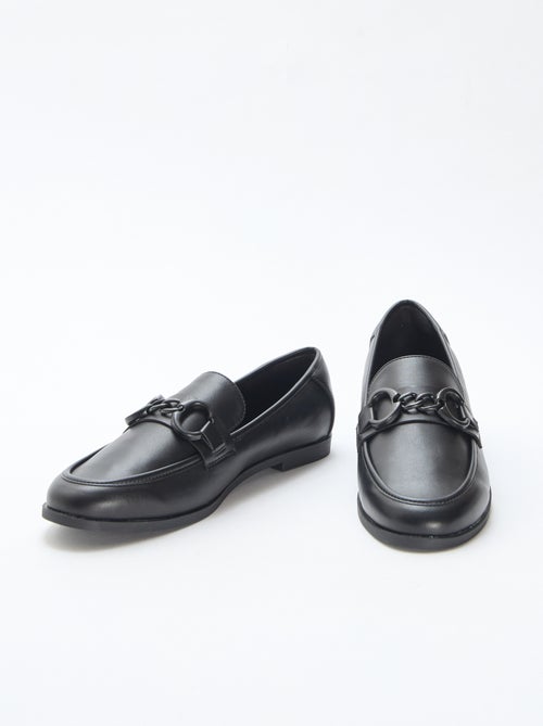 Mocassins com corrente - Kiabi