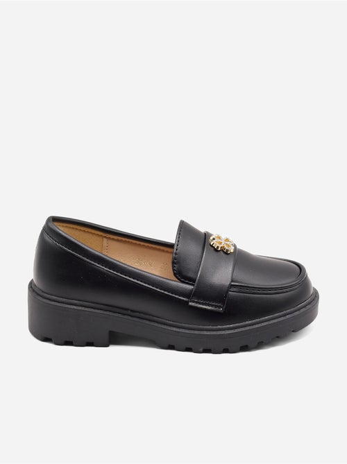 Mocassins com detalhes em strass - Kiabi