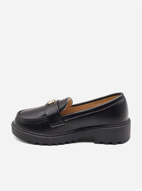 Mocassins com detalhes em strass - Kiabi