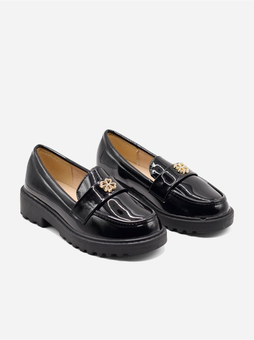 Mocassins com detalhes em strass - Kiabi