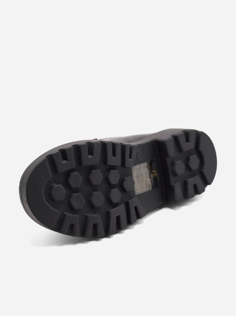 Mocassins com detalhes em strass Preto - Kiabi