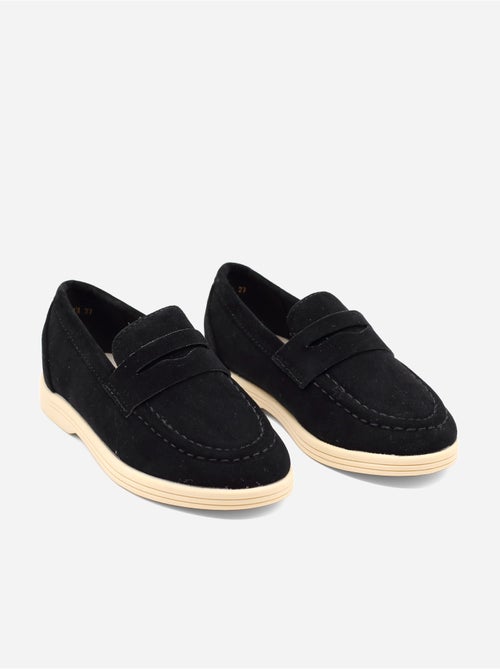 Mocassins com efeito de camurça - Kiabi Mocassins com efeito de camurça - Kiabi
