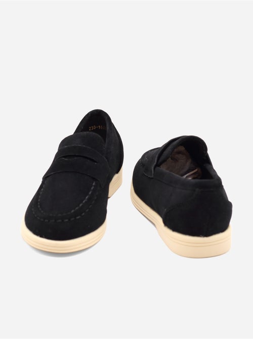 Mocassins com efeito de camurça - Kiabi Mocassins com efeito de camurça - Kiabi