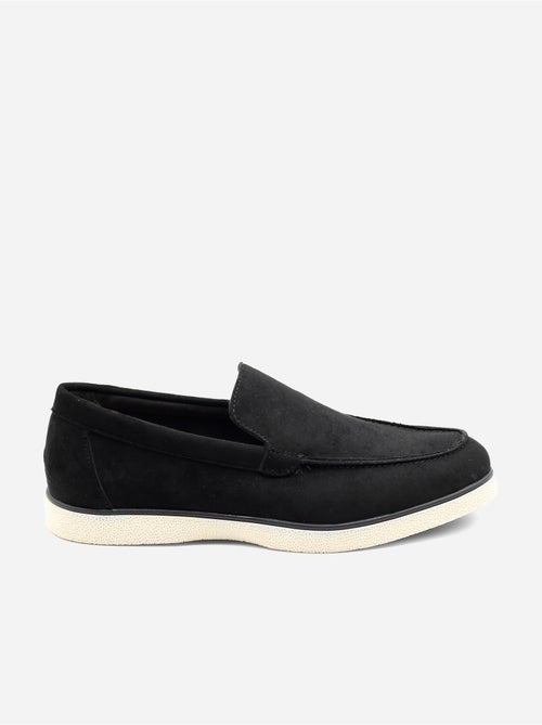 Mocassins com efeito de camurça - Kiabi Mocassins com efeito de camurça - Kiabi