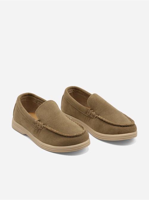 Mocassins com efeito de camurça - Kiabi Mocassins com efeito de camurça - Kiabi