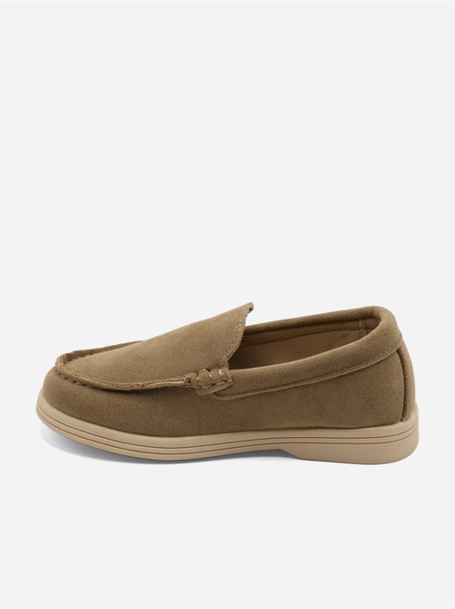 Mocassins com efeito de camurça - Kiabi Mocassins com efeito de camurça - Kiabi