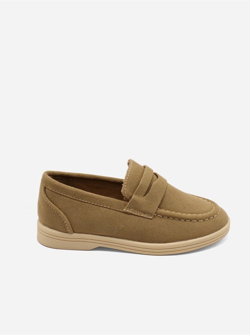 Mocassins com efeito de camurça - Kiabi Mocassins com efeito de camurça - Kiabi