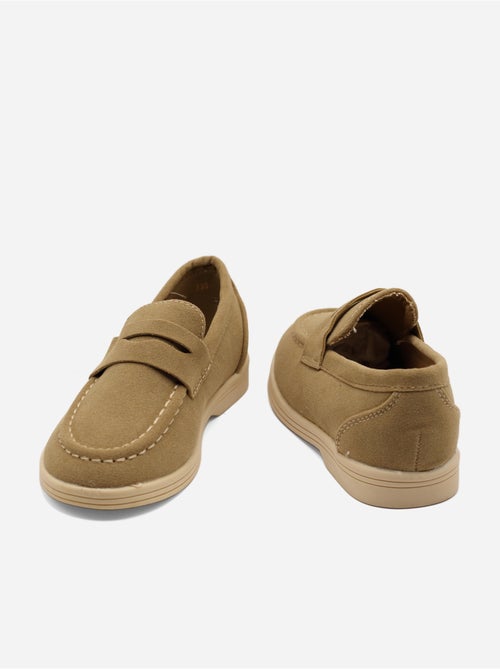 Mocassins com efeito de camurça - Kiabi Mocassins com efeito de camurça - Kiabi