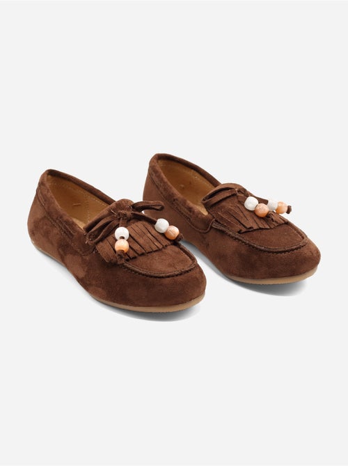 Mocassins com franjas - Kiabi