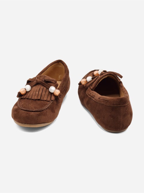 Mocassins com franjas - Kiabi