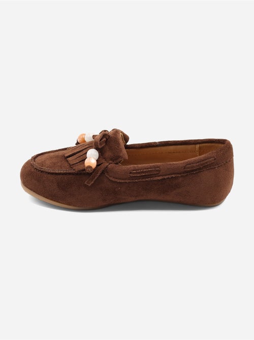 Mocassins com franjas - Kiabi