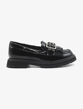 Mocassins com franjas