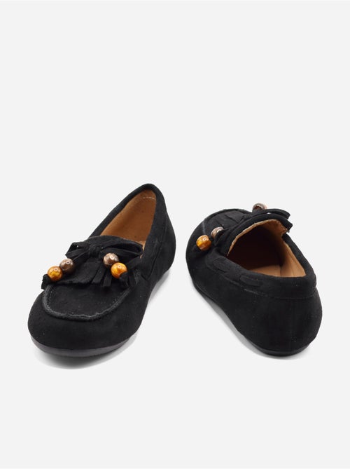 Mocassins com franjas - Kiabi