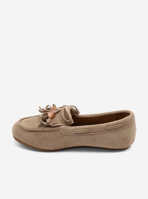 Mocassins com franjas - Kiabi