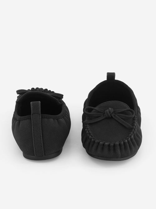 Mocassins com laço - Kiabi