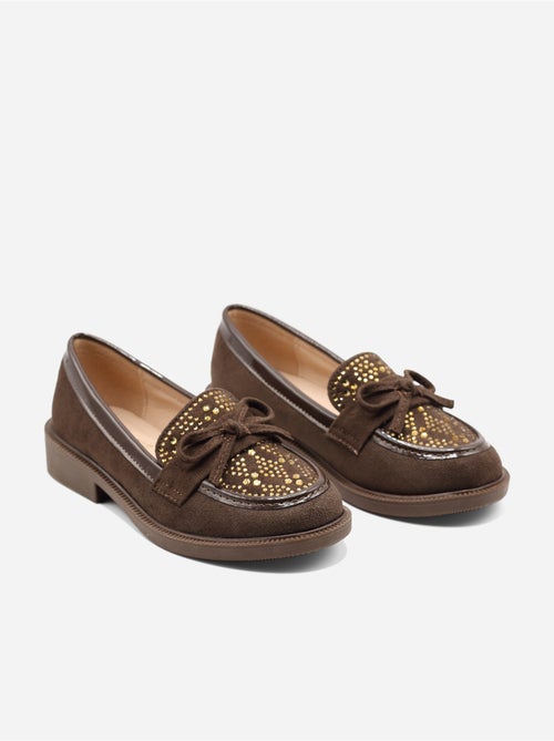 Mocassins com laços - Kiabi