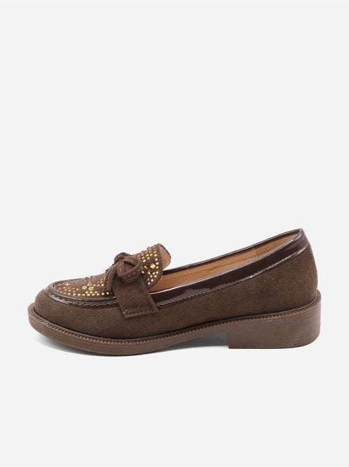 Mocassins com laços - Kiabi