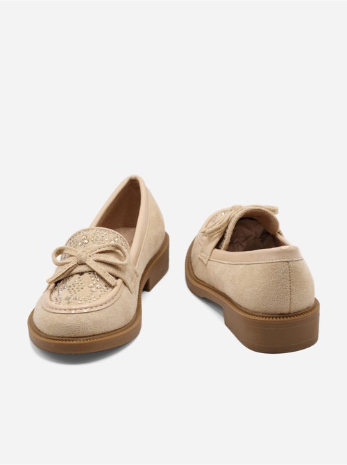 Mocassins com laços - Kiabi