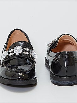 Mocassins com largo ouropel - Kiabi
