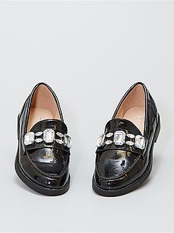 Mocassins com largo ouropel - Kiabi