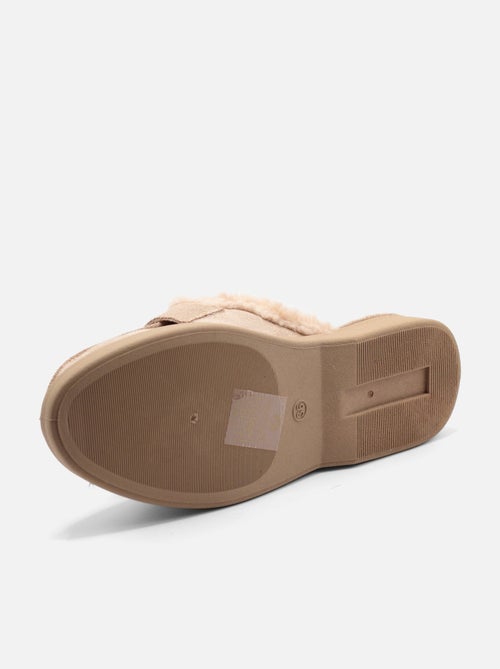 Mocassins com pele sintética - Kiabi