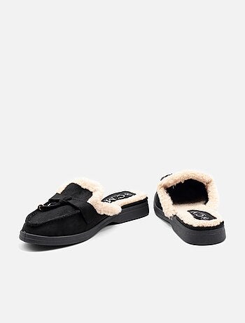 Mocassins com pele sintética