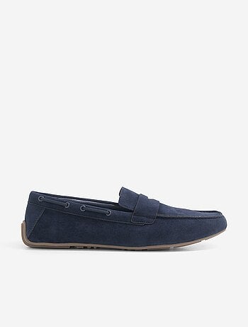 Mocassins de barco em camurça sintética