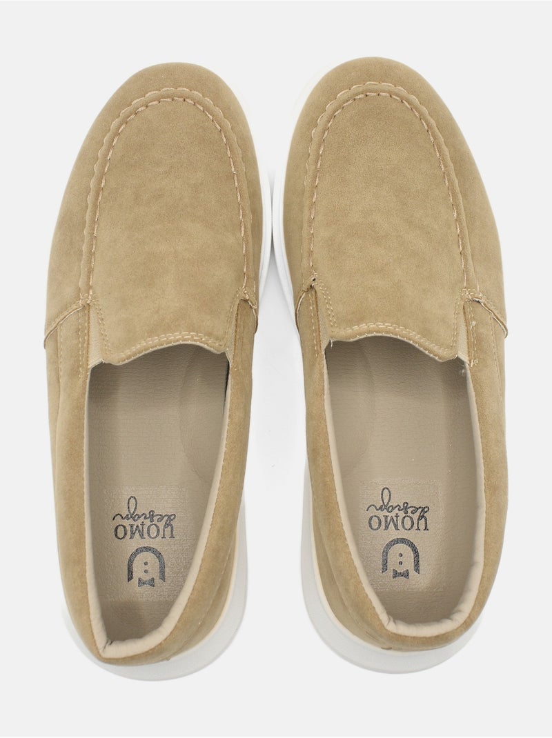 Mocassins de calçar - uomo Bege - Kiabi