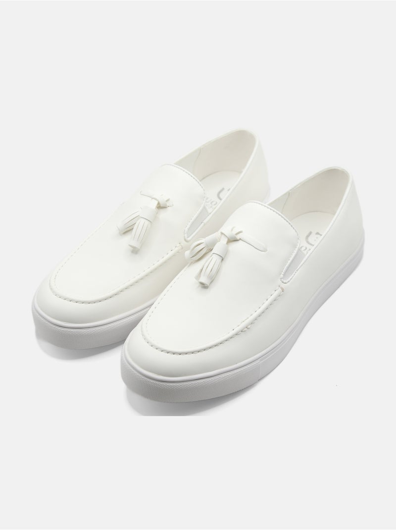 Mocassins de calçar - uomo Branco - Kiabi