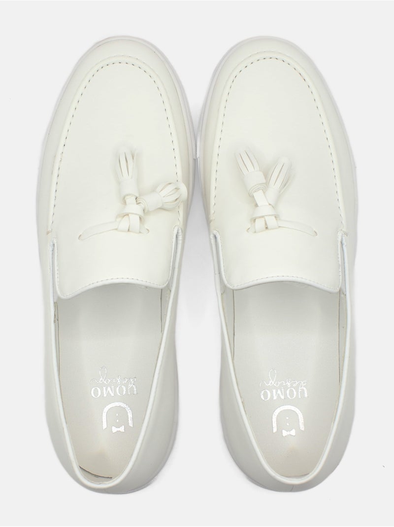 Mocassins de calçar - uomo Branco - Kiabi