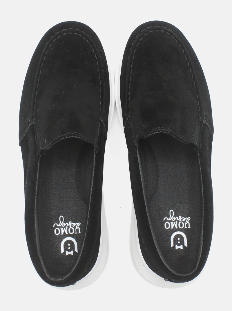 Mocassins de calçar - uomo Preto - Kiabi