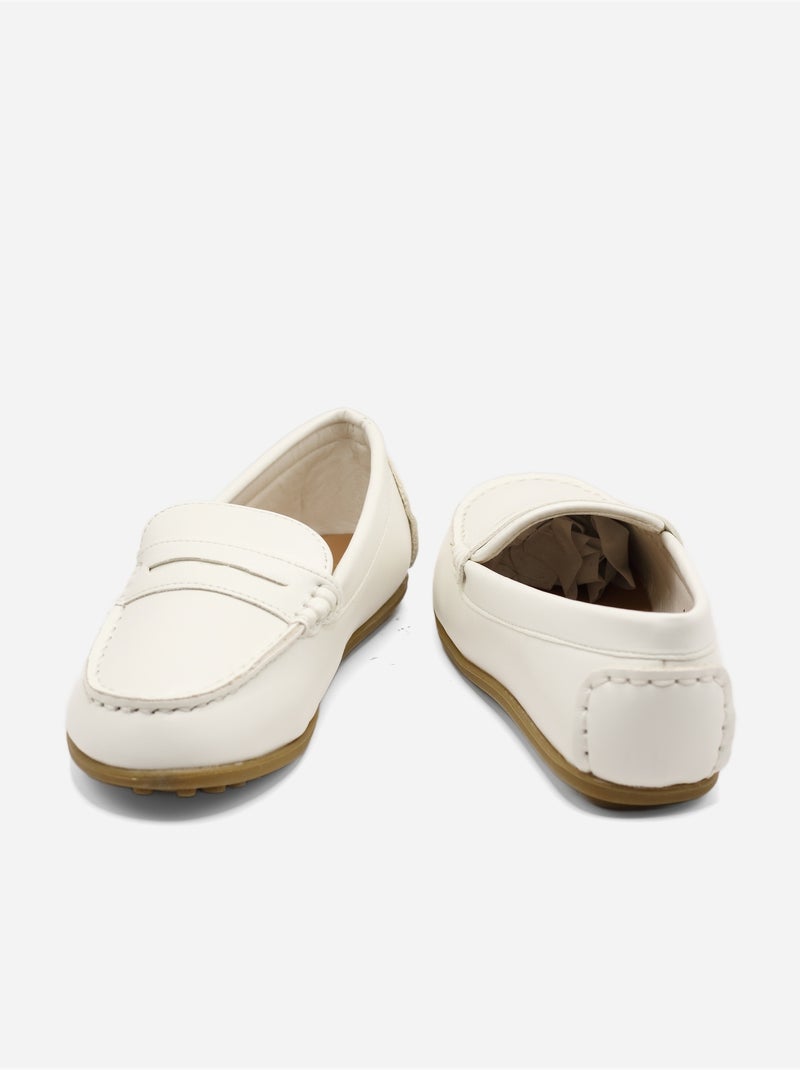 Mocassins de calçar Branco - Kiabi