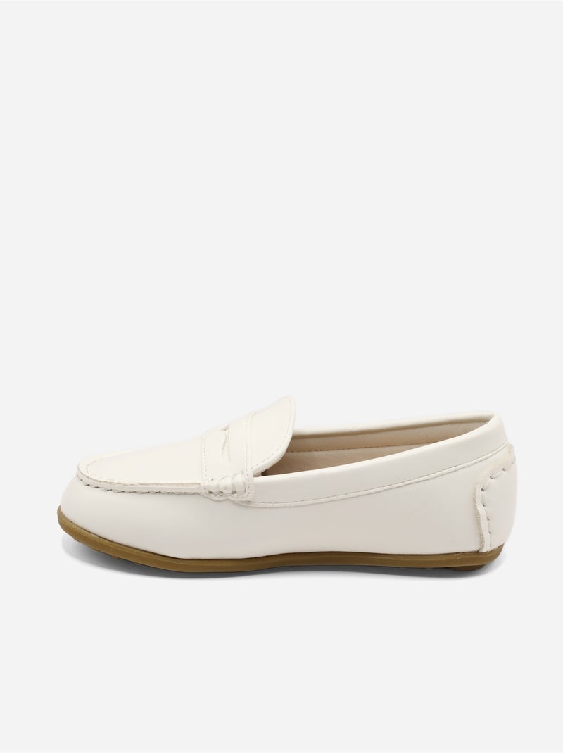 Mocassins de calçar Branco - Kiabi