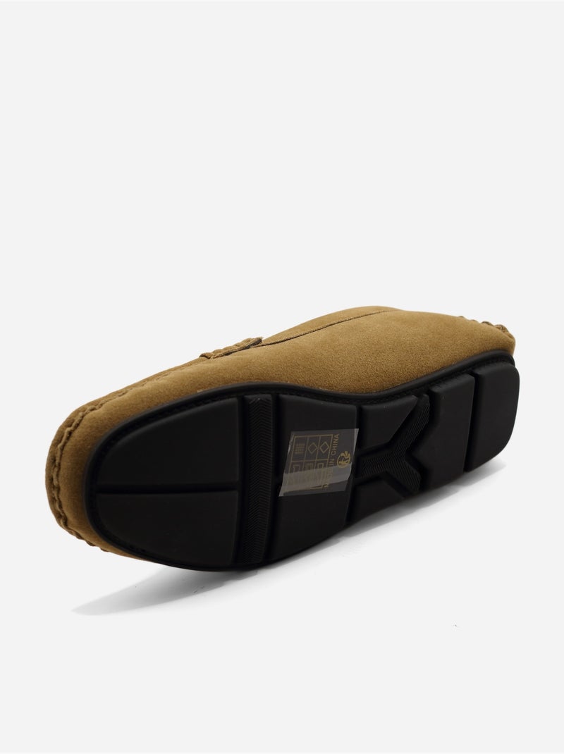 Mocassins de calçar Camelo - Kiabi