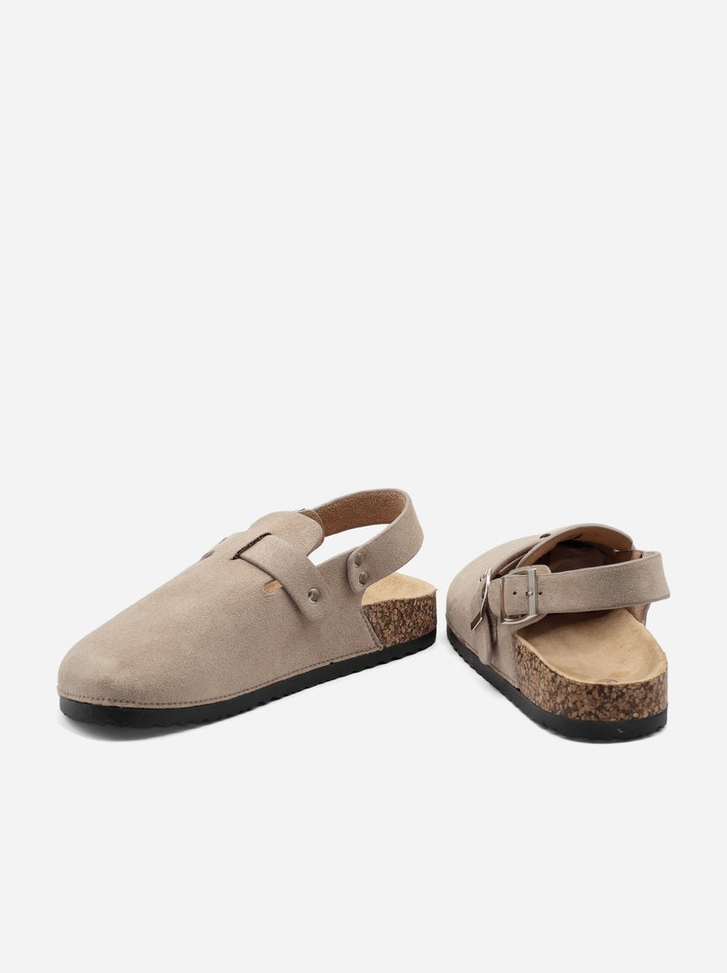 Mocassins de calçar Cáqui - Kiabi