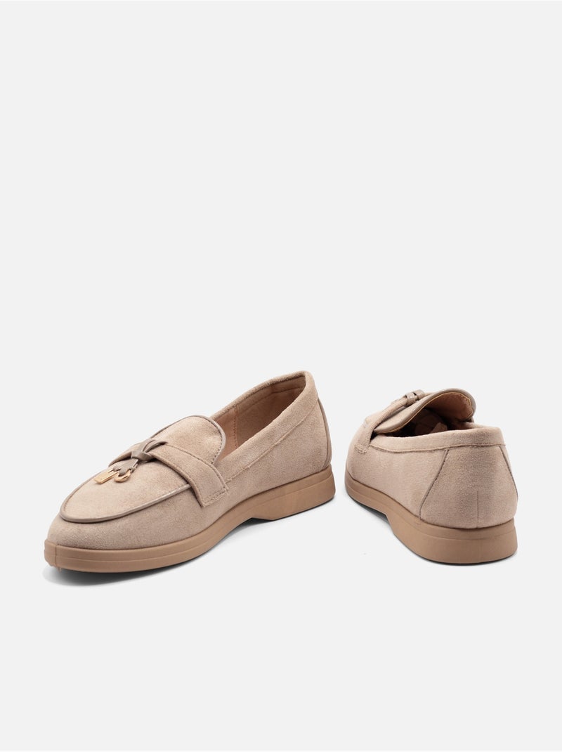 Mocassins de calçar Cáqui - Kiabi