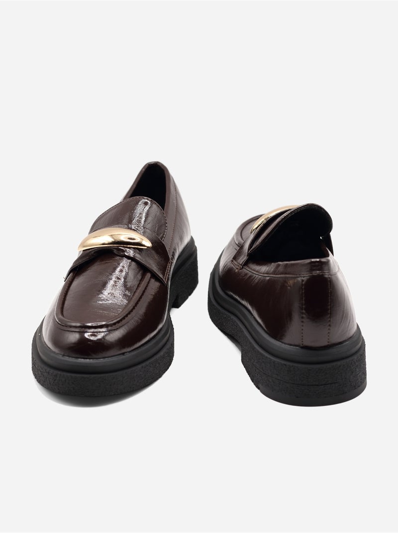 Mocassins de calçar Castanho-escuro - Kiabi