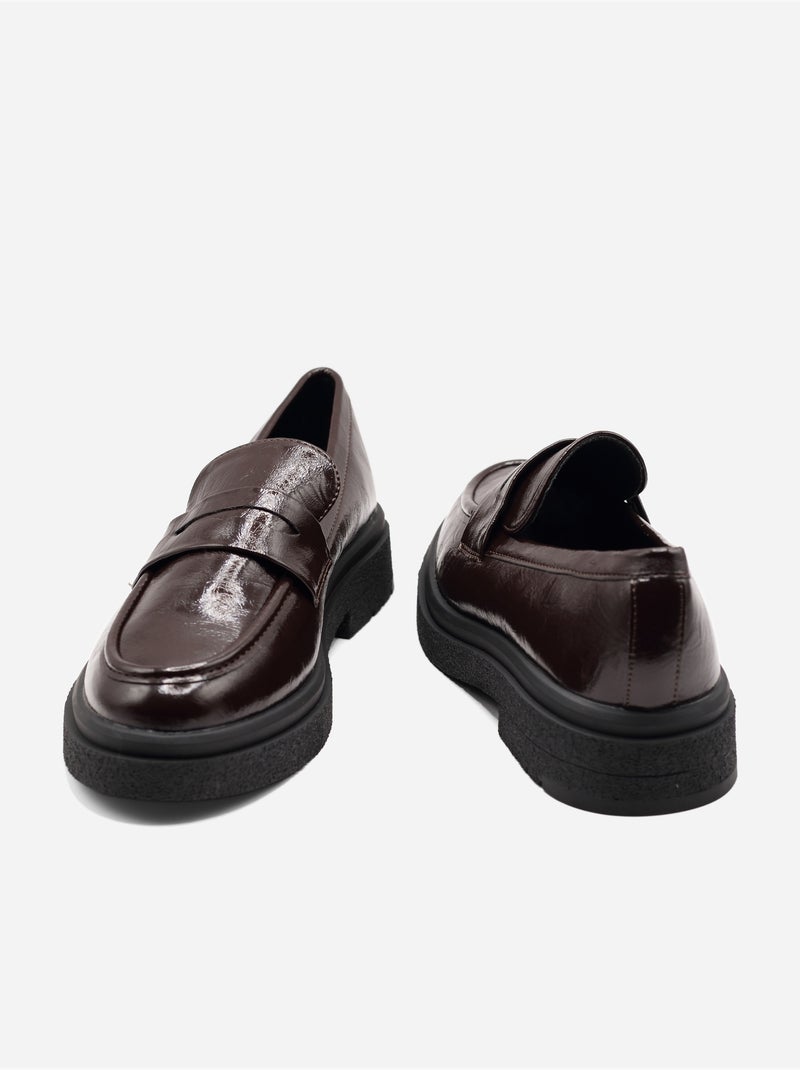 Mocassins de calçar Castanho-escuro - Kiabi