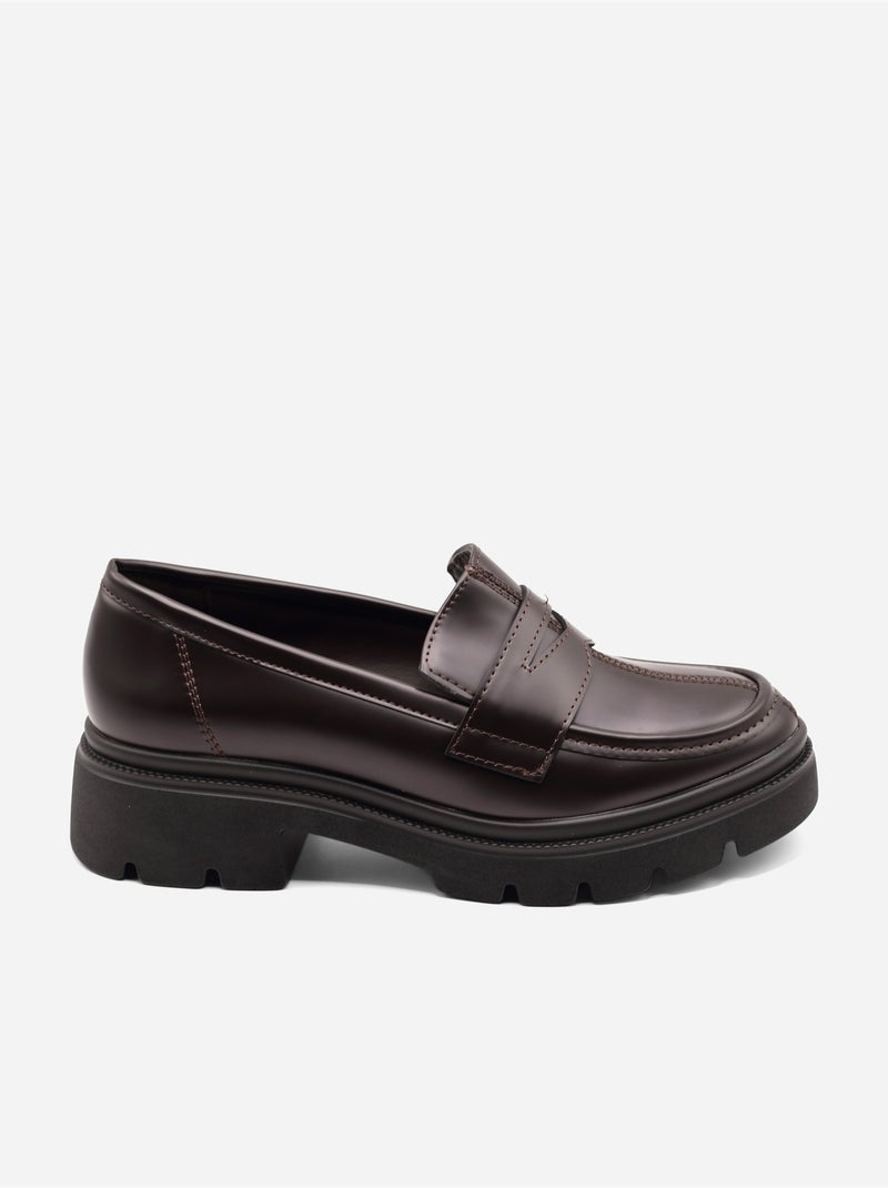 Mocassins de calçar Castanho - Kiabi