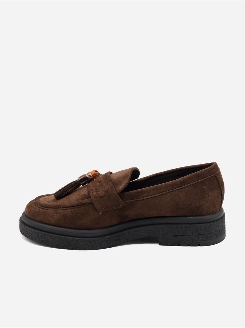 Mocassins de calçar Castanho - Kiabi