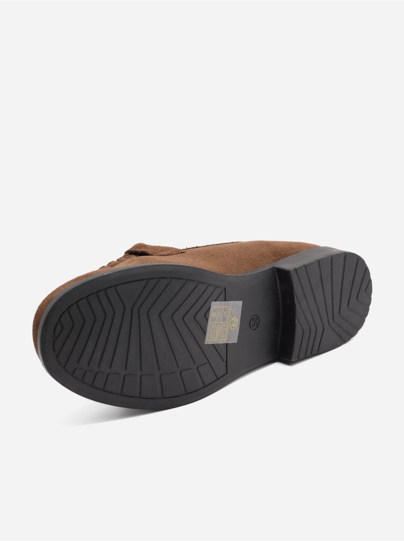 Mocassins de calçar Castanho - Kiabi