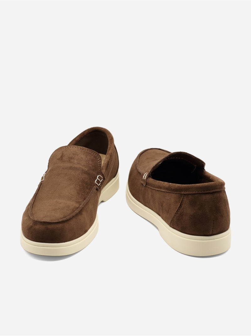 Mocassins de calçar Castanho - Kiabi