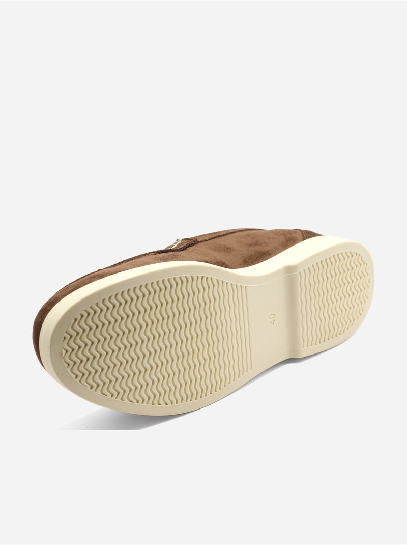 Mocassins de calçar Castanho - Kiabi