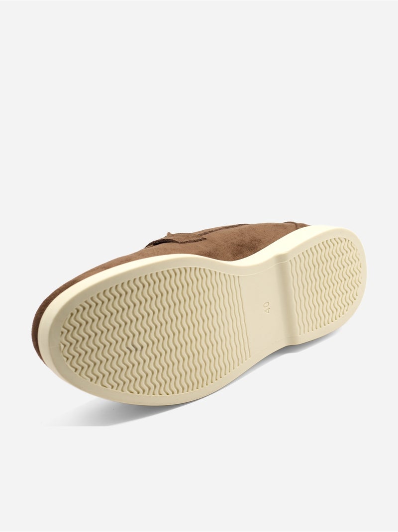 Mocassins de calçar Castanho - Kiabi