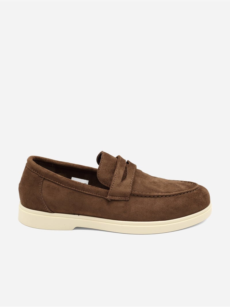 Mocassins de calçar Castanho - Kiabi