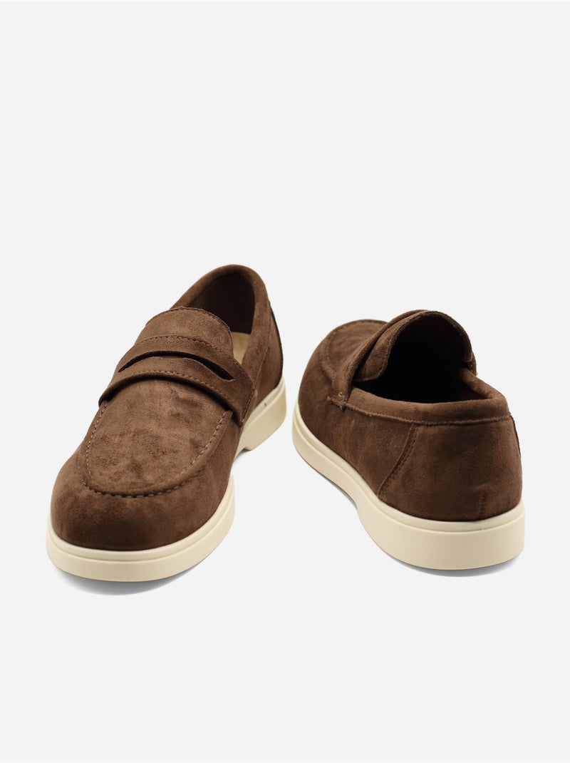 Mocassins de calçar Castanho - Kiabi