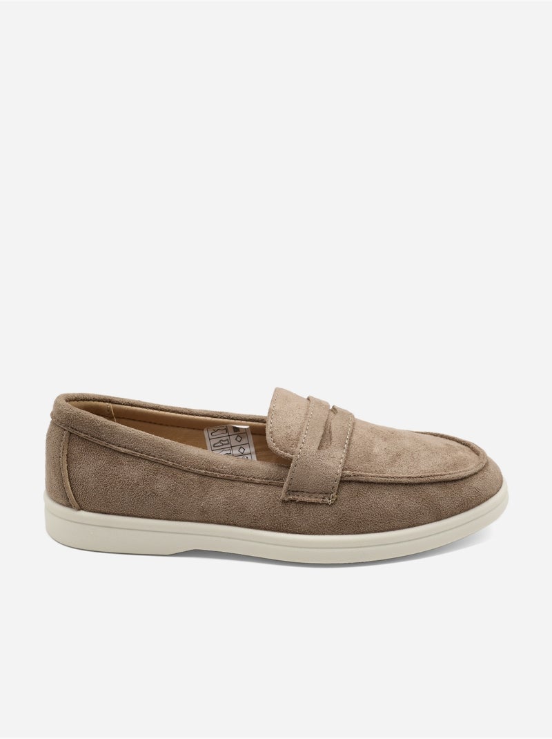 Mocassins de calçar Toupe - Kiabi