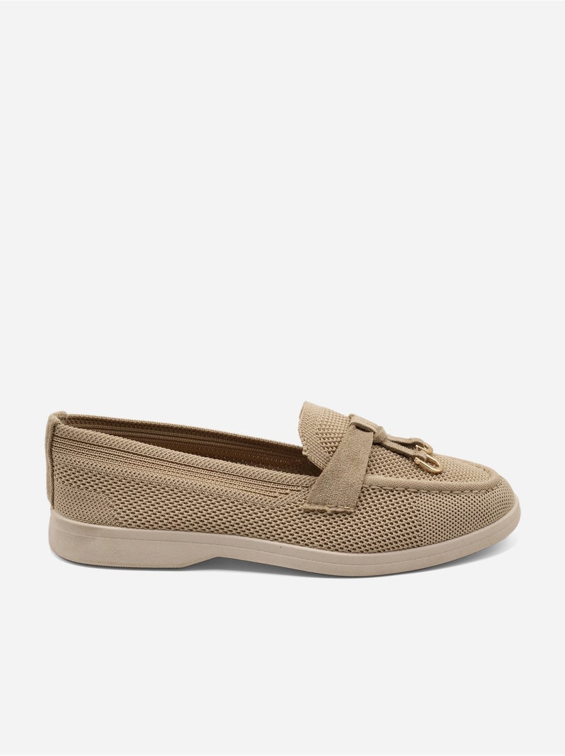 Mocassins de calçar Toupe - Kiabi
